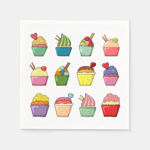Cupcakes Serviette