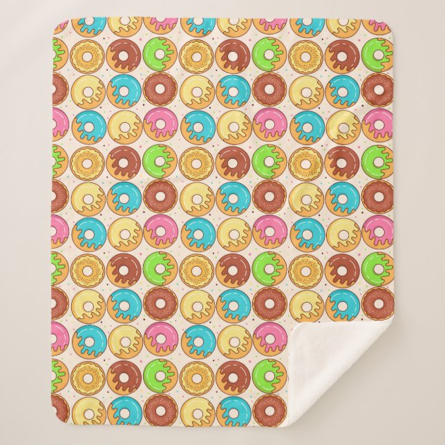 Cupcakes Sherpa Blanket Sherpadecke (Vorderseite)