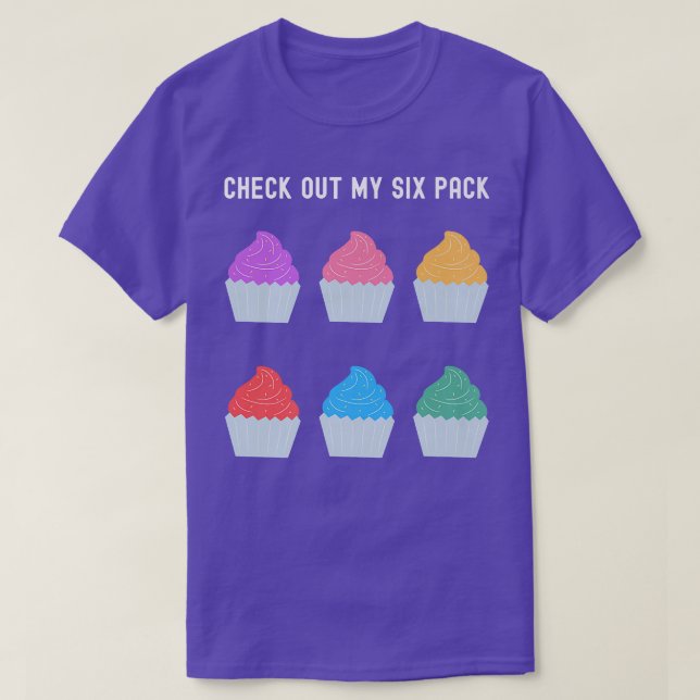 Cupcakes Si Pack Feinschmecker Dessert Backen Fitn T-Shirt (Design vorne)