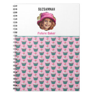 Cupcakes Skaliert benutzerdefinierten Namen für Fo Notizblock