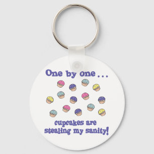 Cupcakes stehlen meine Sanftmütigkeit Schlüsselanhänger