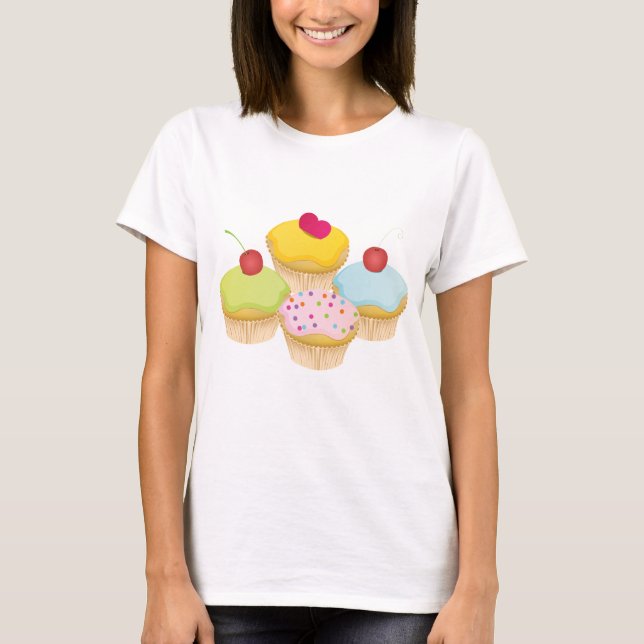 Cupcakes T-Shirt (Vorderseite)