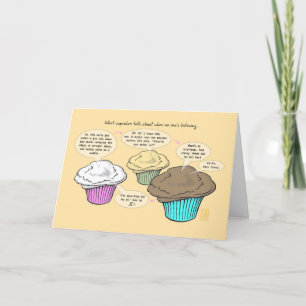 Cupcakes Talk Happy Pi Day Grußkarte Karte