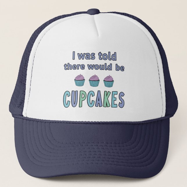 Cupcakes Truckerkappe (Vorderseite)