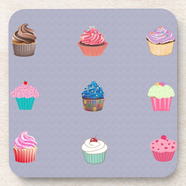 Cupcakes Untersetzer (Vorderseite)