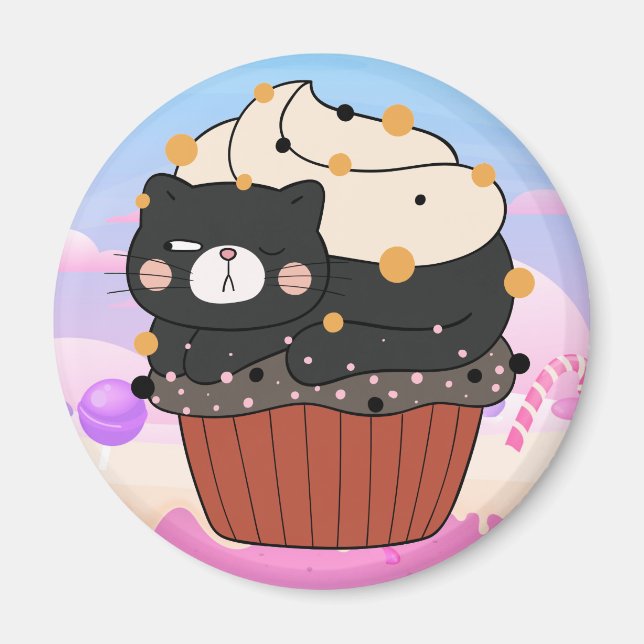 Cupcat Magnet (Vorne)