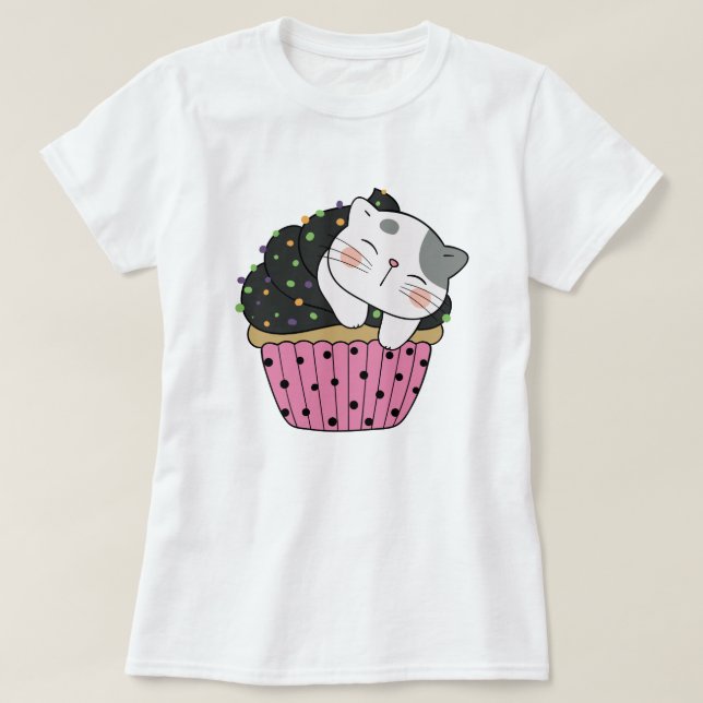 Cupcat T - Shirt (Design vorne)