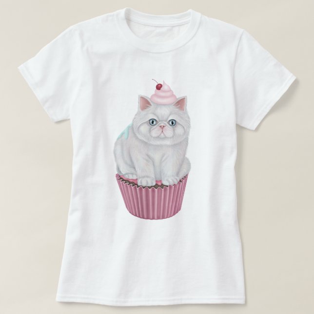 Cupcat T - Shirt (Design vorne)