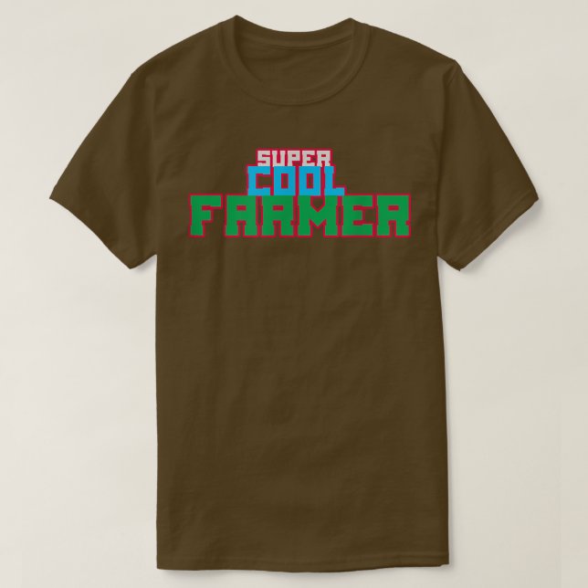 Cuper cool Bauer T - Shirt (Design vorne)