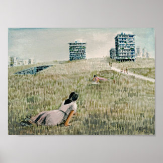 Cupertino-Welt Poster