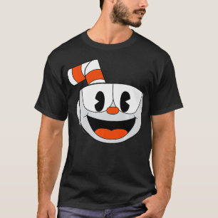 Cuphead Big Lächeln Gesicht Video Game Premium T-Shirt