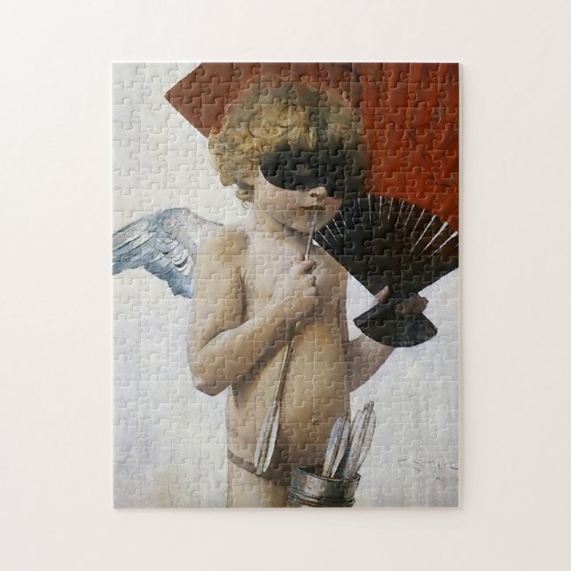 Cupid am Maskenball Puzzle (Vertikal)
