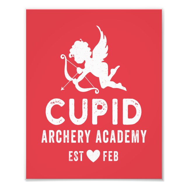 Cupid Archery Academy Fotodruck (Vorne)