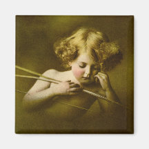 Cupid Asleep Lithograph