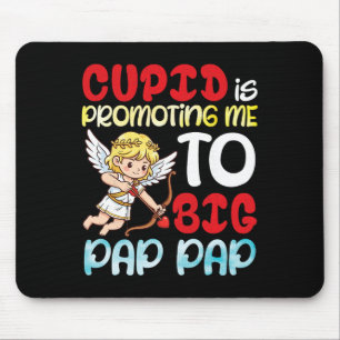 Cupid bewirbt mich bei Big Pap Pap Valentinstag Sc Mousepad