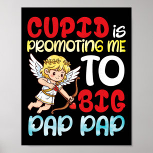 Cupid bewirbt mich bei Big Pap Pap Valentinstag Sc Poster