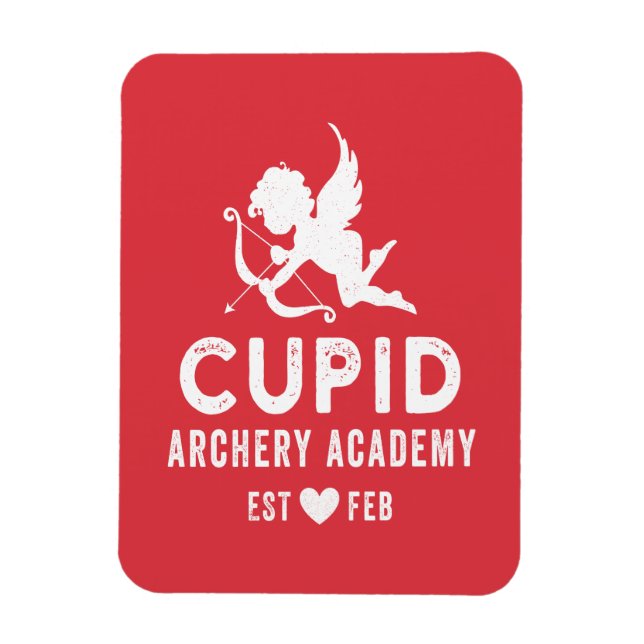 Cupid-Bogenschieß-Akademie Magnet (Vertikal)