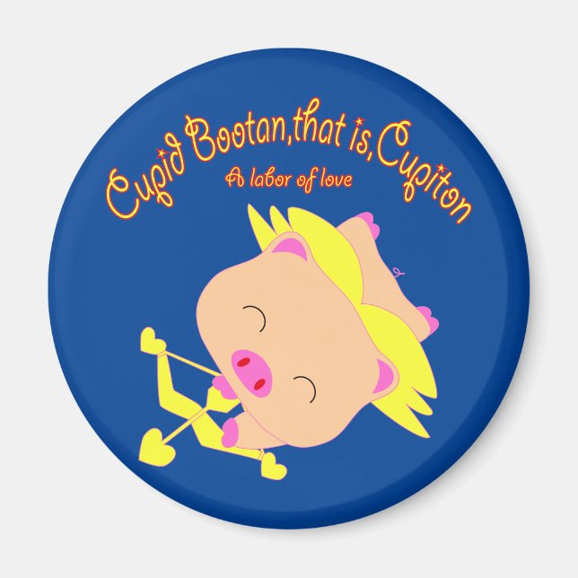Cupid Bootan Magnet (Vorne)