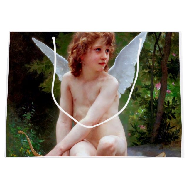Cupid, Bouguereau Große Geschenktüte (Vorderseite)