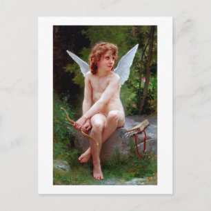 Cupid, Bouguereau Postkarte