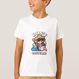 Cupid Cartoon Lustiger Valentinstag | Nicht stören T-Shirt