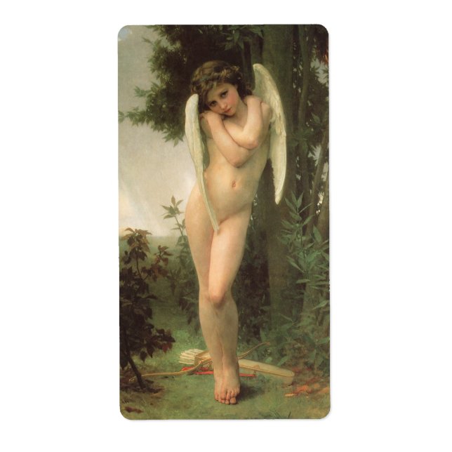 Cupid (Cupidon) Angel Portrait von Bouguereau (Vorne)