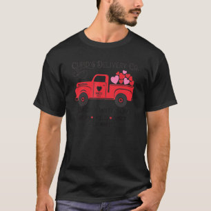 Cupid Delivery Co Red Truck Valentinstag NICU Nu T-Shirt