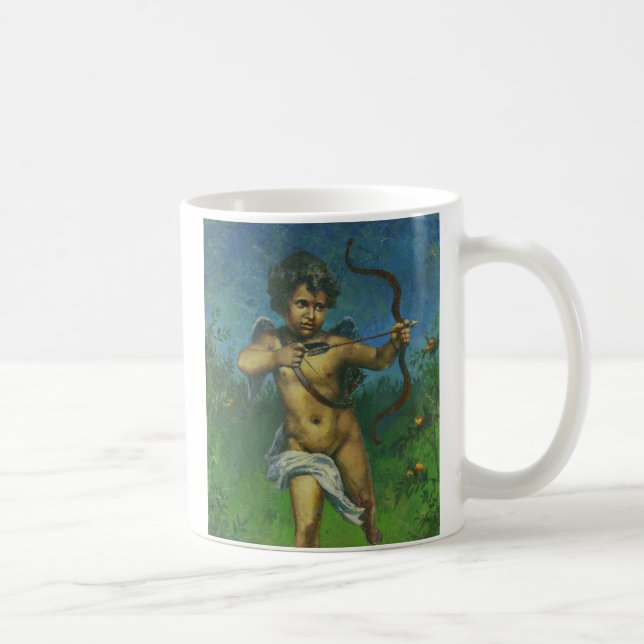 Cupid Fresco Design Kaffeetasse (Rechts)