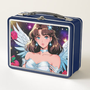 Cupid Girl Metal Lunchbox