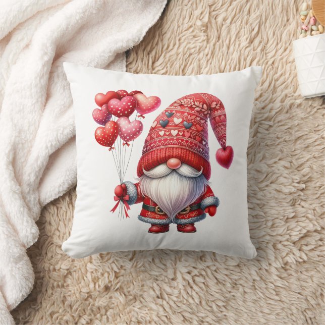Cupid Gnome Valentinstag Kissen (Decke)