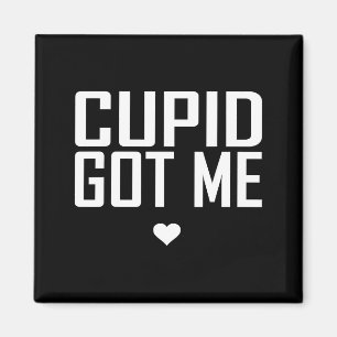 Cupid hat mich süße Romanze Cherub Valentinstag-Ge Magnet