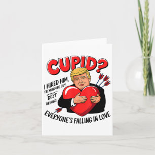 Cupid I stellte ihm die besten Pfeile Trumps für s Karte