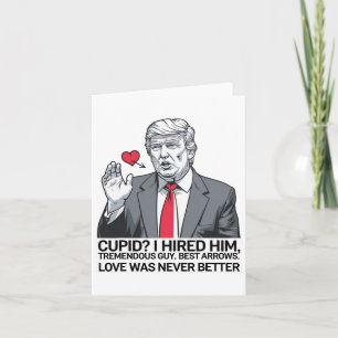 Cupid I stellte ihm die besten Pfeile Trumps für s Karte
