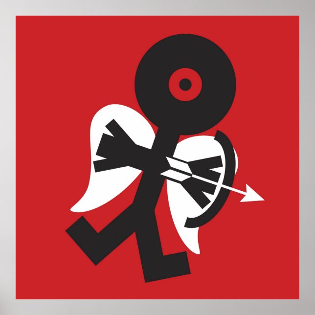 Cupid Icon Art Poster (Vorne)