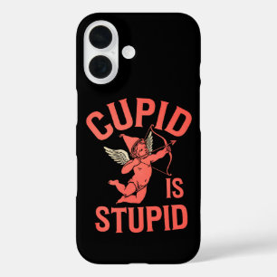 Cupid ist lustig dumm Valentinstag iPhone 16 Hülle