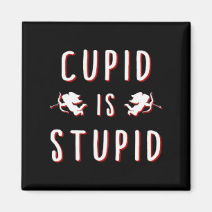 Cupid ist lustig dumm Valentinstag  Magnet