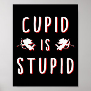 Cupid ist lustig dumm Valentinstag  Poster