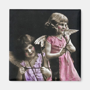 Cupid-Kapriolen Magnet Vintage-Foto