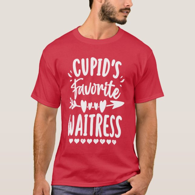Cupid Lieblingswarte Romance Paare Männer Frauen T-Shirt (Vorderseite)