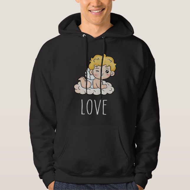 Cupid Love Valentine Hoodie (Vorderseite)