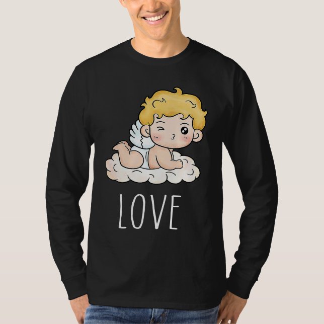 Cupid Love Valentine T-Shirt (Vorderseite)