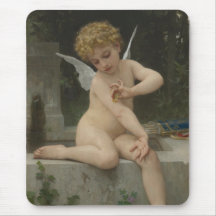 Cupid mit Schmetterling (von Bouguereau)