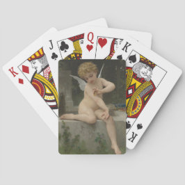 Cupid mit Schmetterling (von Bouguereau) Spielkarten