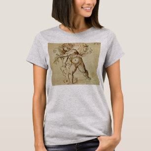 Cupid mit Violine von Domenico Campagnola T-Shirt