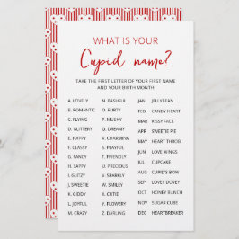 Cupid Name Game Valentine's Day Party