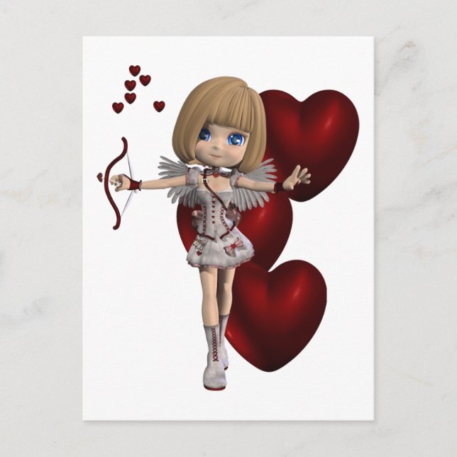 Cupid Postcard Postkarte (Vorderseite)