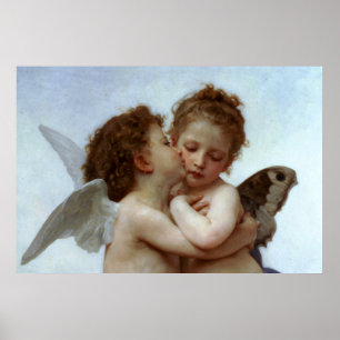 Cupid & Psyche als Kinder Poster