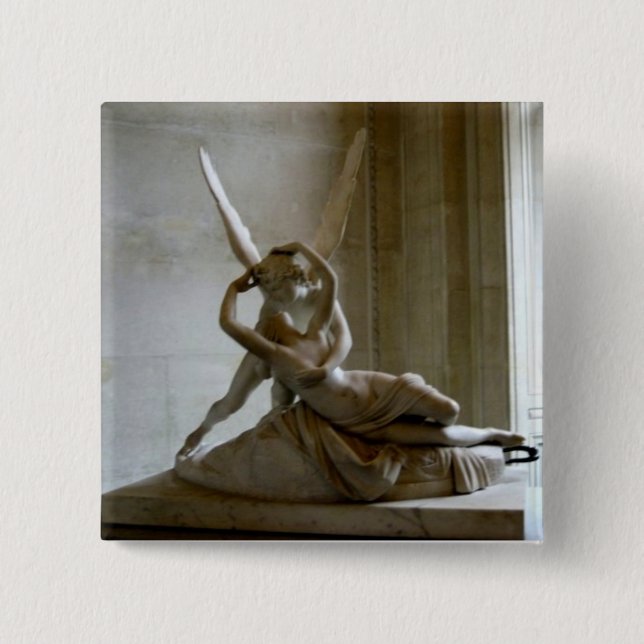 Cupid + Psyche Button (Vorderseite)