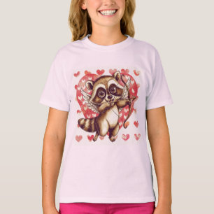 Cupid Raccoon T-Shirt