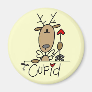 Cupid-Rentier-T-Shirts und Geschenke Magnet